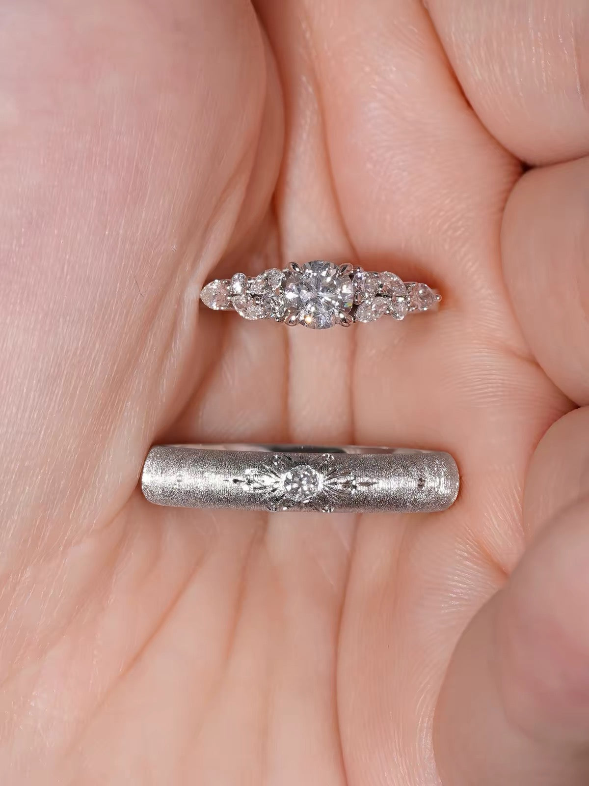 Amore Eterno – Lab-Grown Diamond Couple Rings