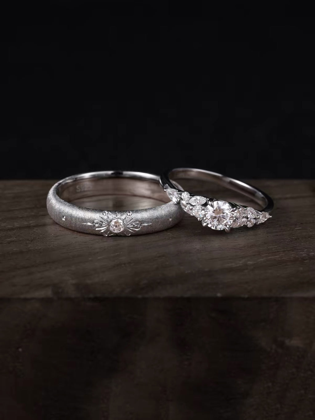Amore Eterno – Lab-Grown Diamond Couple Rings