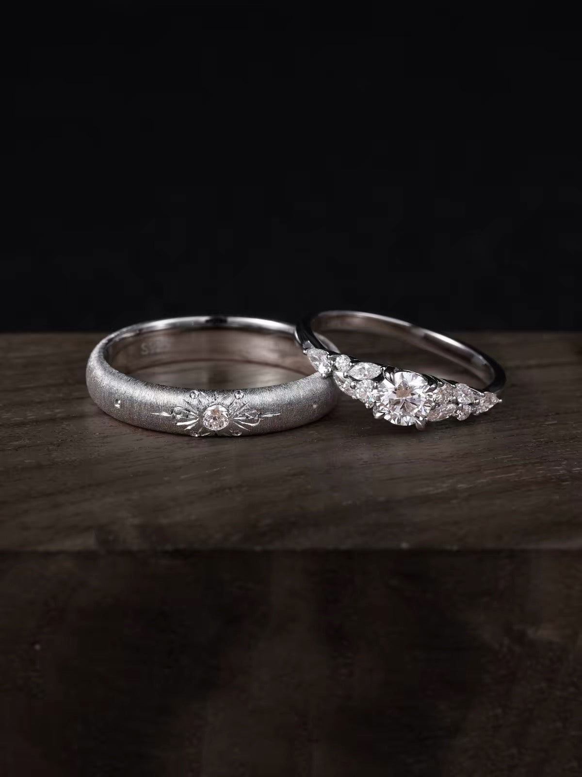 Amore Eterno – Lab-Grown Diamond Couple Rings