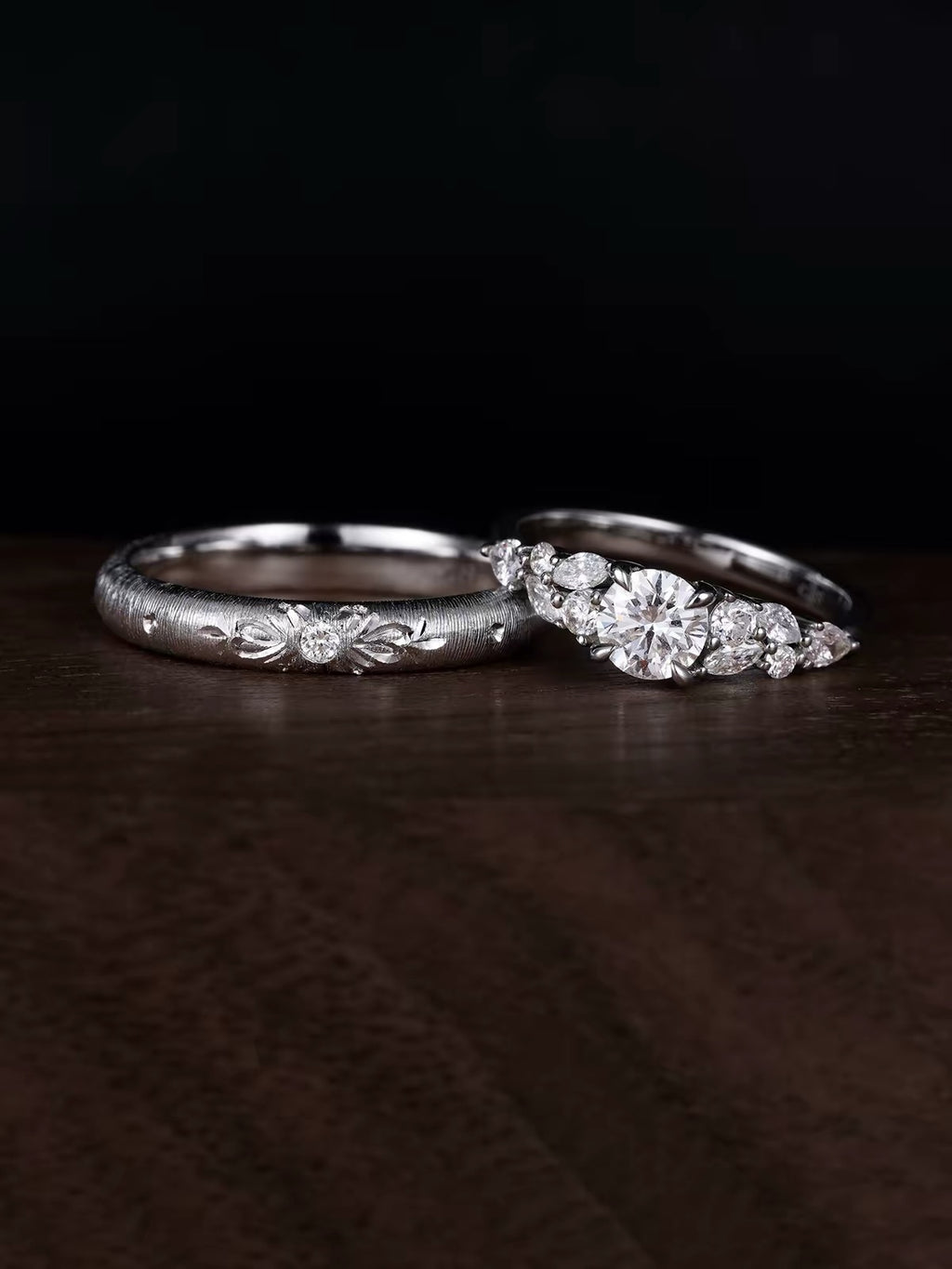 Amore Eterno – Lab-Grown Diamond Couple Rings