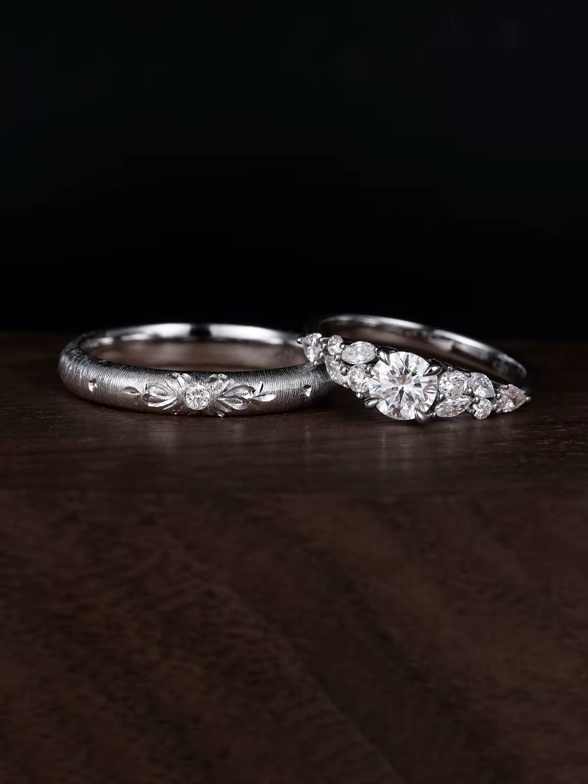 Amore Eterno – Lab-Grown Diamond Couple Rings