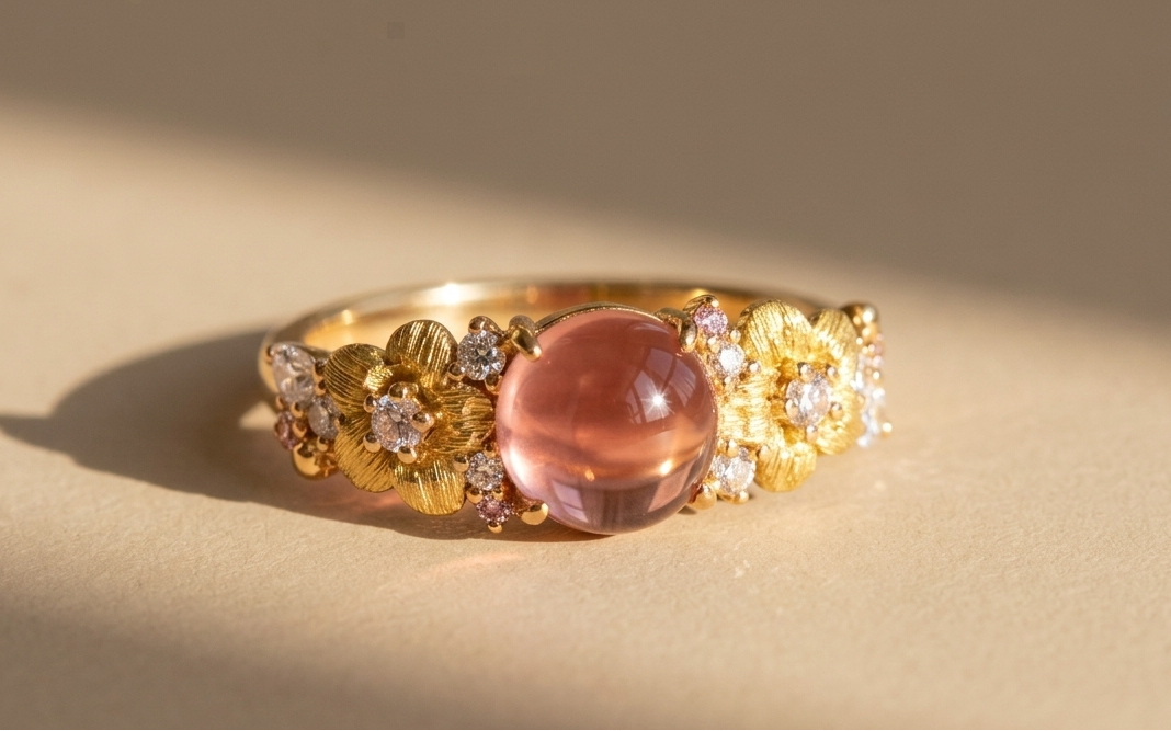 The "Kyoto" Blossom Ring
