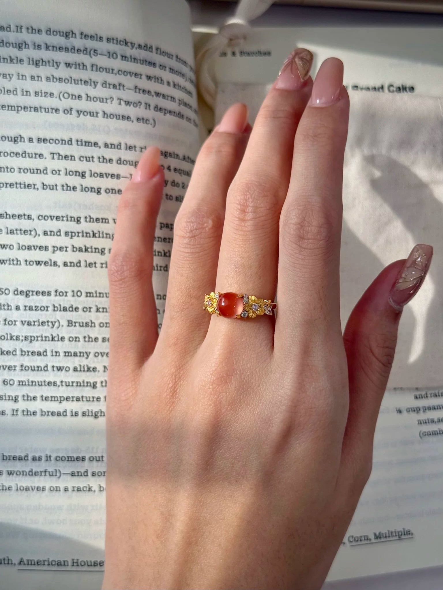 The "Kyoto" Blossom Ring