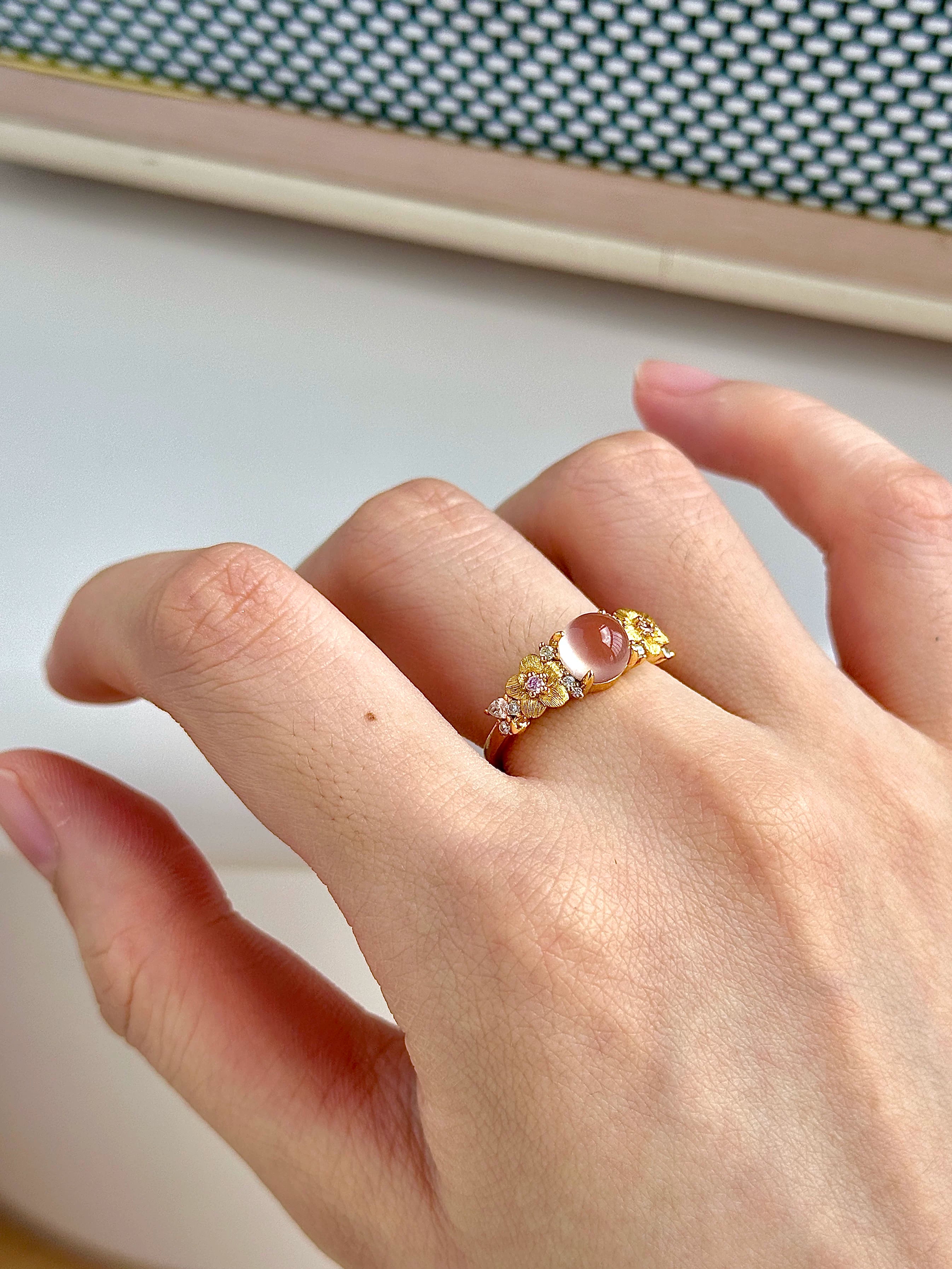 The "Kyoto" Blossom Ring