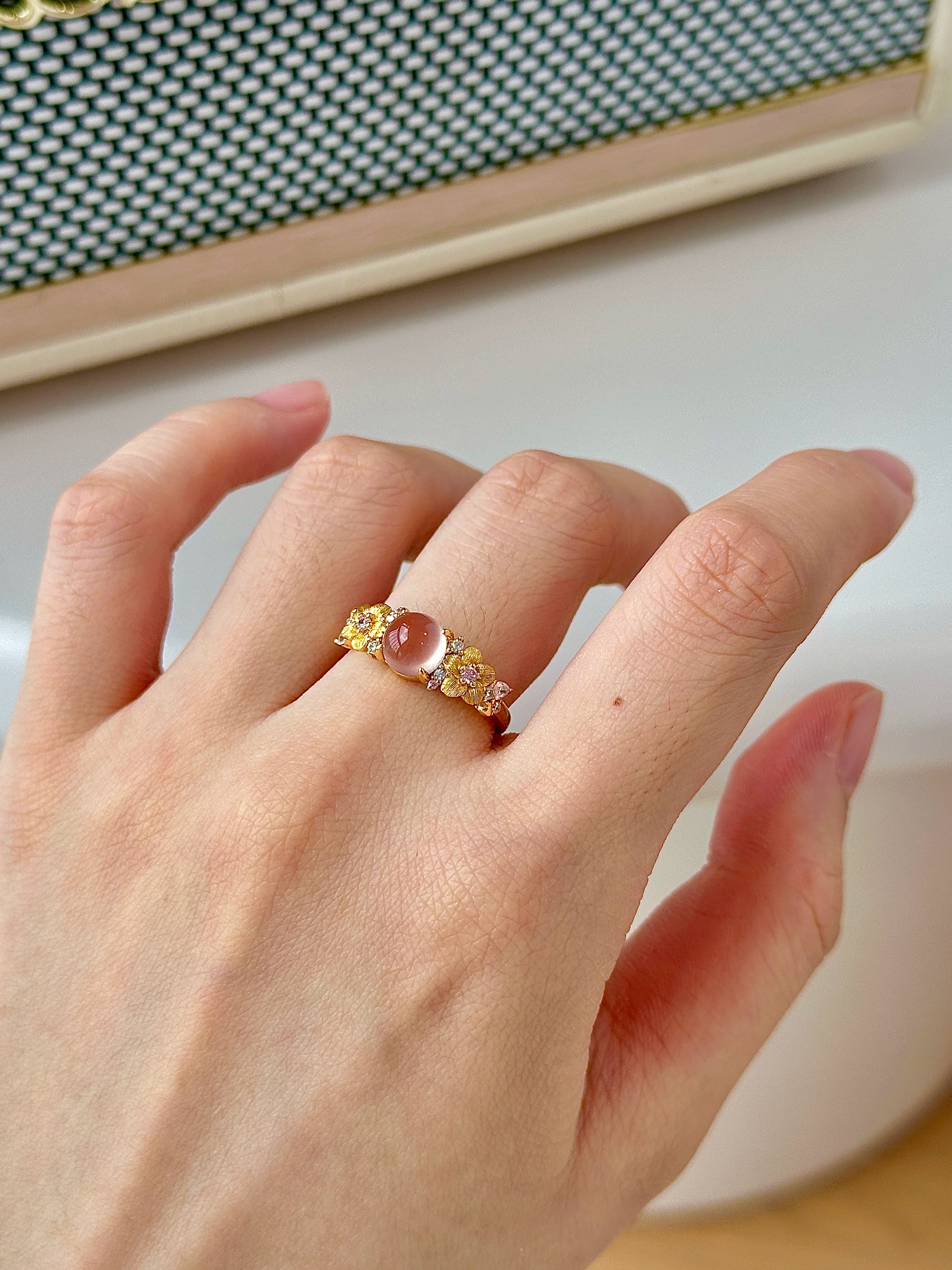 The "Kyoto" Blossom Ring