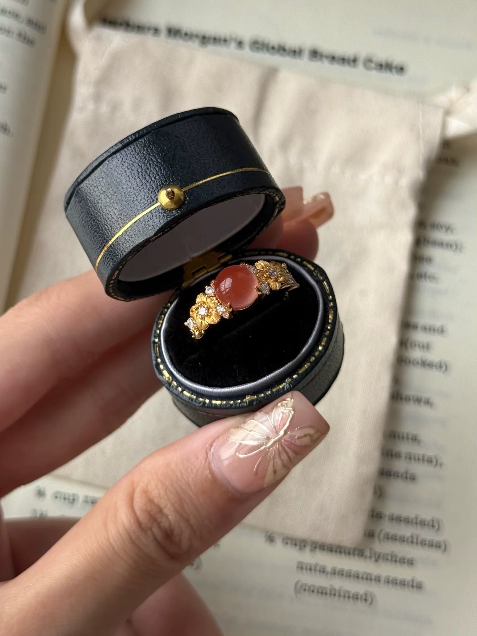 The "Kyoto" Blossom Ring